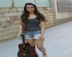 The multitalented actress has taken training in classical singing and is also a skilled guitarist.